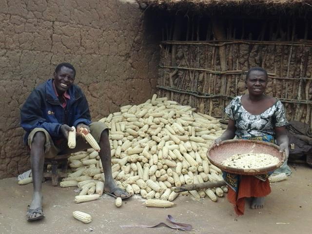 family in rural Tanzania